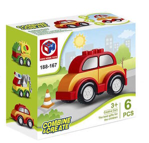 конструктор авто великі деталі 6 елементів 188-167