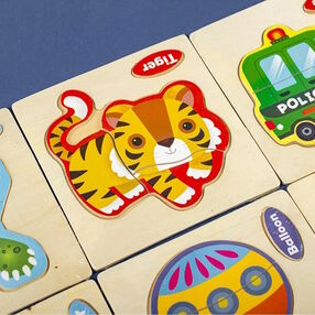 дерев'яні пазли PA-06 в асортименті дерев'яні пазли PA-06 в асортименті