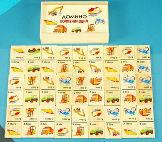 доміно дерев'яне 1-8920 комунікація рос.