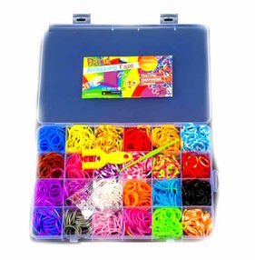 резинки для плетіння браслетів REZ-2 в контейнері чарівність