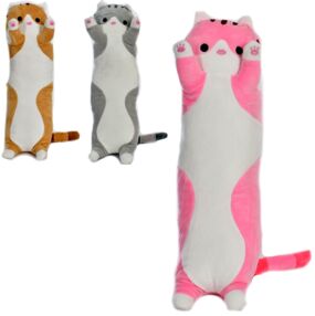 мяка іграшка подушка 50 см колір в асортименті Кіт - батон MP 2229