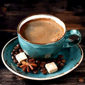 Розпис по номерах 40х40 12095-АС Аромат настрою "Art Craft" арт крафт