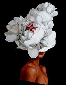 Розпис по номерах 40х50 10203-АС Квіткова ніжність "Art Craft" арт крафт