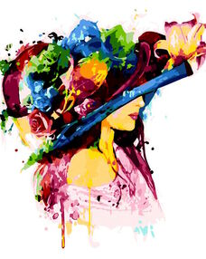 Розпис по номерах 40х50 10247-АС Колір жіночності "Art Craft" арт крафт