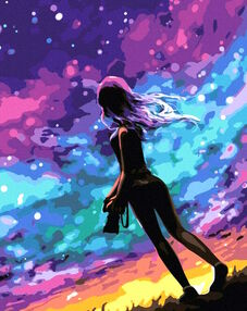 Розпис по номерах 40х50 10258-АС Дивовижний кадр "Art Craft" арт крафт