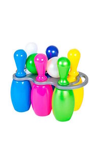 кеглі малюки з ручкою №9  024/5 "Бамсік" кеглі малюки з ручкою №9  024/5 "Бамсік"