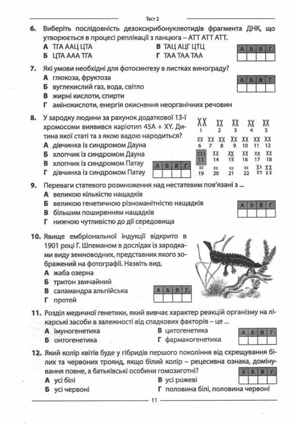 НМТ 2026 біологія 10 варіантів у форматі НМТ Ціна (цена) 67.30грн. | придбати  купити (купить) НМТ 2026 біологія 10 варіантів у форматі НМТ доставка по Украине, купить книгу, детские игрушки, компакт диски 5