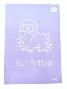 Блокнот В6 40 аркушів Artbook SPOONY lama