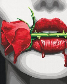 Розпис по номерах 40х50 BS51574 Шипи пристрасті brushme Брашми