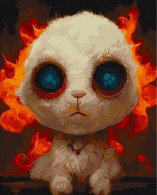 Розпис по номерах 40х50 11671-NN Бавовнятко "Art Craft" арт крафт