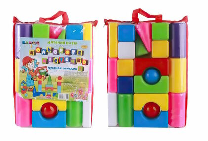 набір дитячий кольорове містечко 1 5604