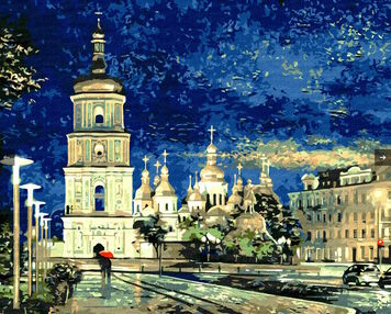 Розпис по номерах 40х50 КНО3634 Софіївська площа "Ідейка"