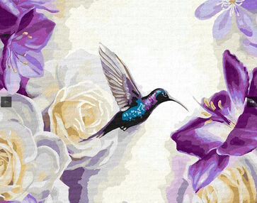 Розпис по номерах 40х50 КНО4469 Таємничий сад "Ідейка"