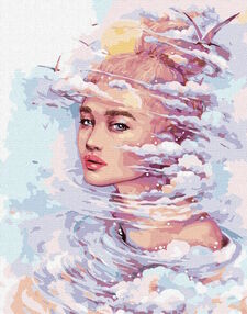 Розпис по номерах 40х50 КНО4972 Мрійливі думки "Ідейка"