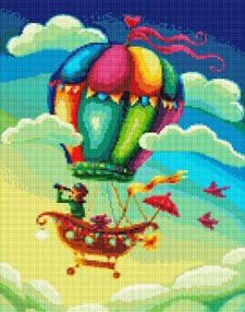 Алмазна мозаїка 40х50 АМО7315 Мандрівники "Ідейка"