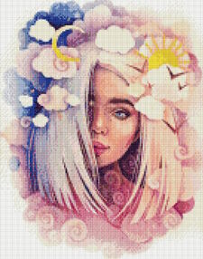 Алмазна мозаїка 40х50 АМО7444 День і ніч "Ідейка"