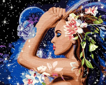 Розпис по номерах 40х50 КНО2609 Всесвіт всередині нас "Ідейка"