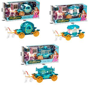 карета з конячкою 3 види kdl-3031-32