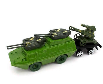 танк рухома башта з причепом гармата 58607