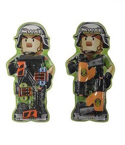 набір зі зроєю 2 види кулі присоски 2 штуки 8801A-03-04