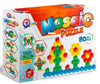 мозаїка пазл килимок 80 деталей 2933 "ТехноК"