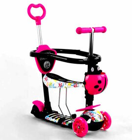 самокат best scooter 5 в 1 абстракція підсвічування коліс s 5593 самокат best scooter 5 в 1 абстракція підсвічування коліс s 5593