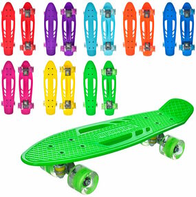 скейт пенні 55,5 х 14,5 см світло ms 0459-1 скейт пенні 55,5 х 14,5 см світло ms 0459-1