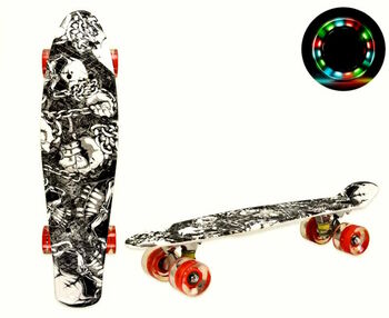 скейт пенні 56 х 15 см світло sc20505 скейт пенні 56 х 15 см світло sc20505