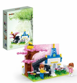 конструктор banbao пори року весна 212 деталей 6627