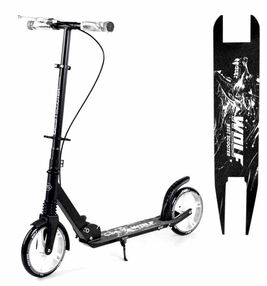 ИД Самокат W-17025 Best Scooter Wolf 2 кол 200мм, 1 амортизатор, ручне гальмо ИД Самокат W-17025 Best Scooter Wolf 2 кол 200мм, 1 амортизатор, ручне гальмо