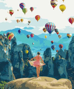 Розпис по номерах 40х50 BS34846 Повітряні мрії brushme Брашми