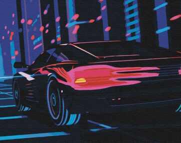 Розпис по номерах 40х50 BS51501 Швидкість brushme Брашми