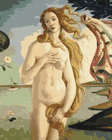 Розпис по номерах 40х50 BS52409 Народження Венери Сандро Боттічеллі brushme Брашми
