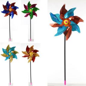 вітрячок 40 см квітка мікс кольорів m 6111