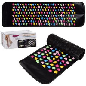 килимок масажний пласт камені кольорові ms 1953