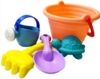 Пісочний набір мякий відерце лопатка граблі лійка формочка HG-762 Ціна (цена) 120.20грн. | придбати  купити (купить) Пісочний набір мякий відерце лопатка граблі лійка формочка HG-762 доставка по Украине, купить книгу, детские игрушки, компакт диски 0