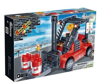 конструктор banbao перевезення навантажувач 128 елементів 8778