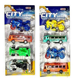 набір транспорту l778-9a-11a 4шт