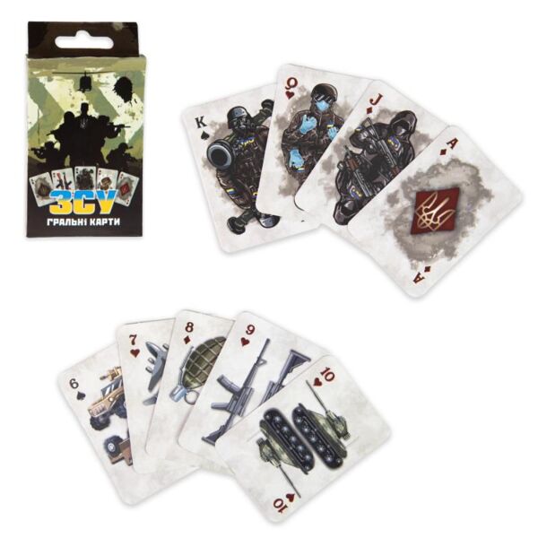 карти гральні зсу  30287 Ціна (цена) 23.60грн. | придбати  купити (купить) карти гральні зсу  30287 доставка по Украине, купить книгу, детские игрушки, компакт диски 1