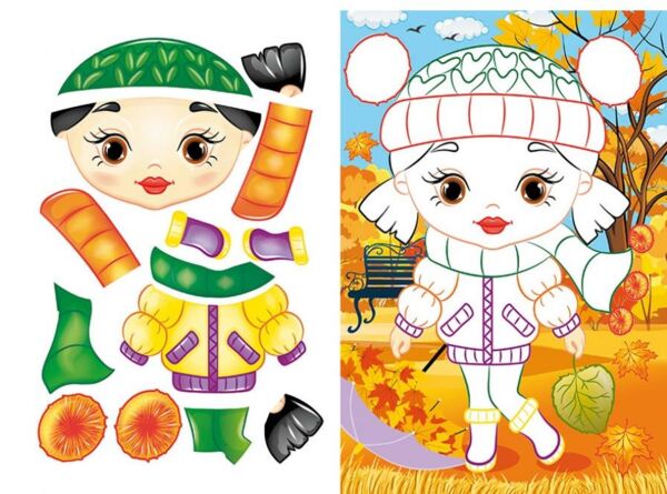 аплікації для малят вікторія дівчинка в кепці Ціна (цена) 13.43грн. | придбати  купити (купить) аплікації для малят вікторія дівчинка в кепці доставка по Украине, купить книгу, детские игрушки, компакт диски 3