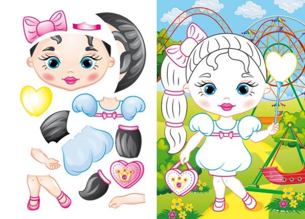 аплікації для малят ізабелла дівчинка з кулькою Ціна (цена) 13.43грн. | придбати  купити (купить) аплікації для малят ізабелла дівчинка з кулькою доставка по Украине, купить книгу, детские игрушки, компакт диски 2