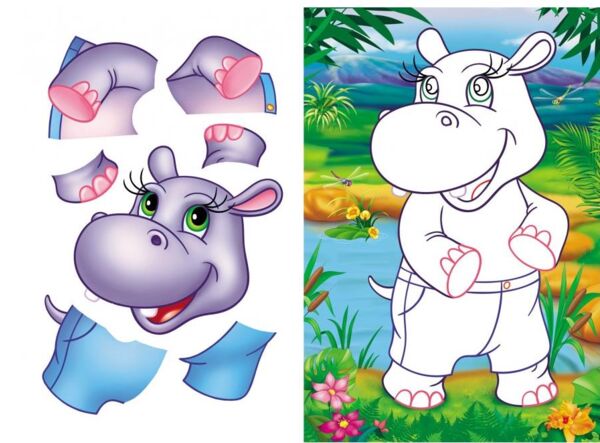 Аплікації для малят тигр Ціна (цена) 13.43грн. | придбати  купити (купить) Аплікації для малят тигр доставка по Украине, купить книгу, детские игрушки, компакт диски 3