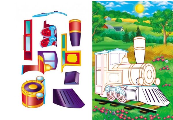 Аплікації для малят трактор Ціна (цена) 13.43грн. | придбати  купити (купить) Аплікації для малят трактор доставка по Украине, купить книгу, детские игрушки, компакт диски 3