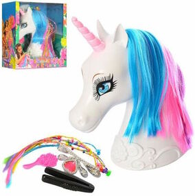 кінь єдиноріг голова для зачісок діадема заколочки 68153