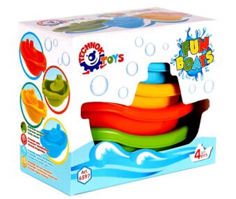 Набір корабликів 4 штуки ТехноК 6597