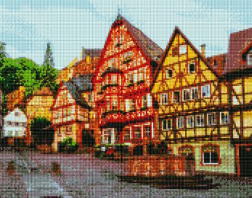 Алмазна мозаїка 40х50 АМО7174 Яскрава Німеччина "Ідейка"