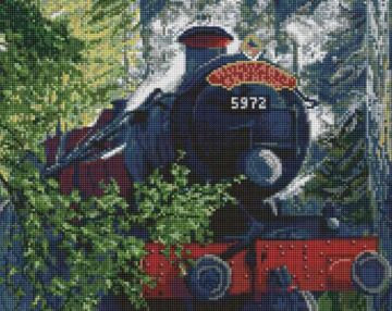 Алмазна мозаїка 40х50 AMO20369 Harry Potter Дорога до Гогвортсу "Ідейка"