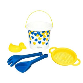 пісочний набір українське сердечко 5 предметів 39948