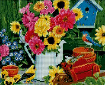 Алмазна мозаїка 30х40 HX108 Яскравий натюрморт "Strateg"