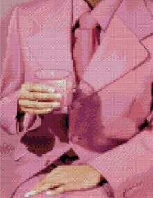 Алмазна мозаїка  Ділова жінка розмір 30х40 артикул HX218 "Strateg"